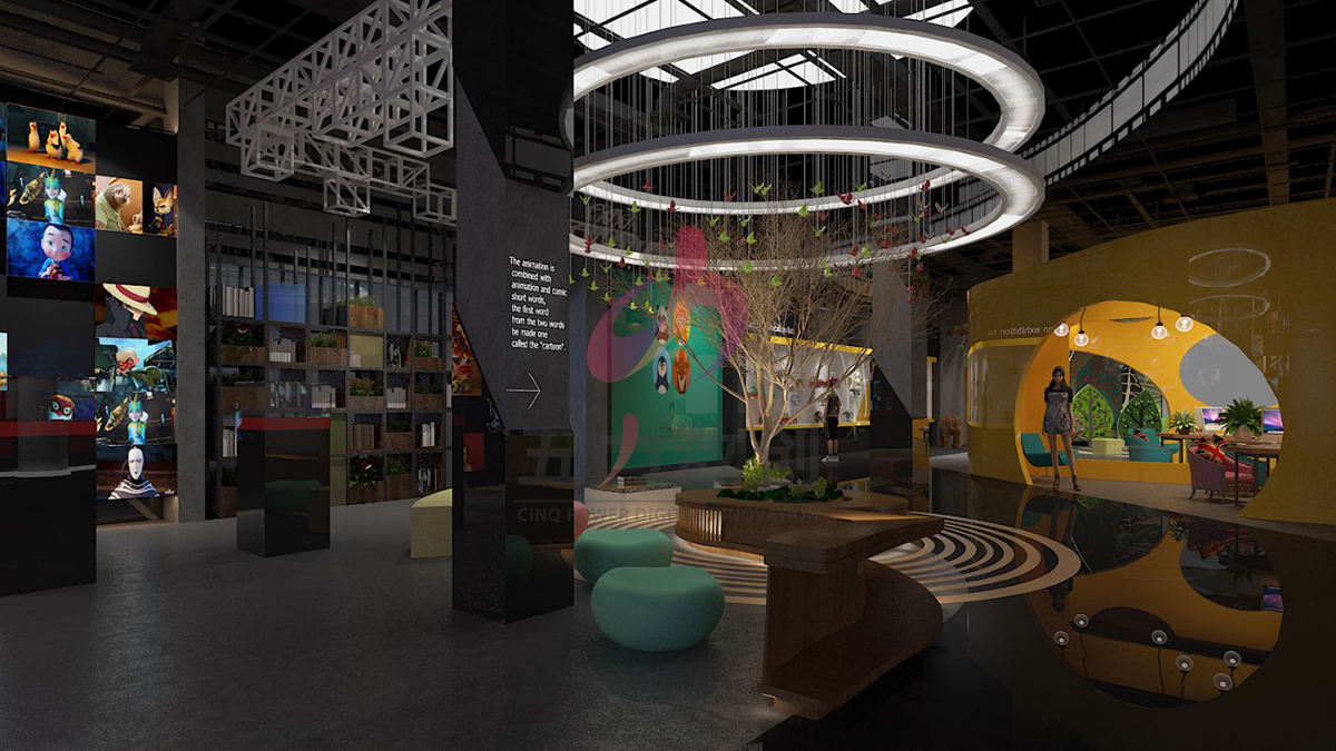 四川科技館動(dòng)漫展廳